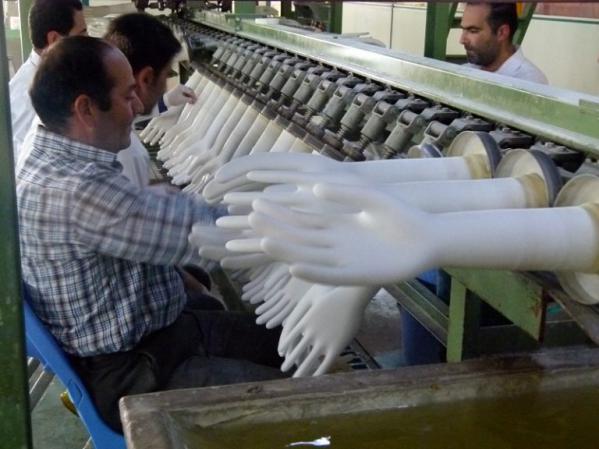 صادرکنندگان دستگاه تولید دستکش وینیل