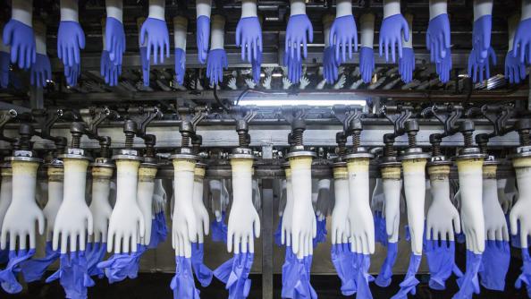 کارخانجات تولید دستکش روکش زن